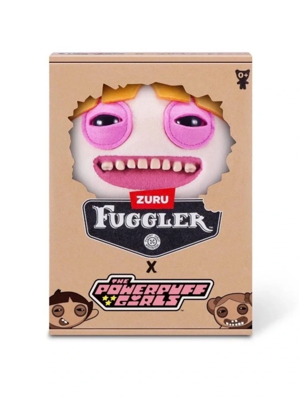 ZURU Fuggler x Powerpuff Girls Complete Set of 4 Plush New Sealed